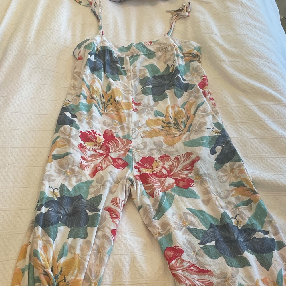 Girl Floral pantsuit